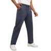 Men's Fleece Lined Sweatpants Thermal Pajama Jogger Pant with Pockets for Athletic Workout Running - 3 of 4