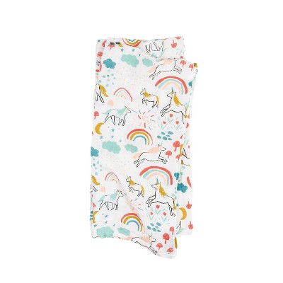 Clementine Kids Unicorn Land Swaddle Wrap
