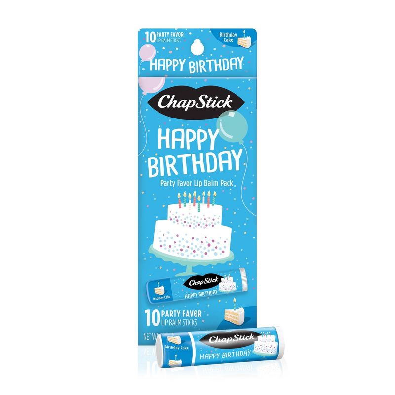 Chapstick Life Moments Happy Birthday Lip Balm - Birthday Cake - 10ct/1.5oz, 5 of 9