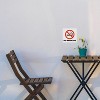 Avery No Smoking Symbol Sign Label Stickers, Waterproof, UV Resistant, Preprinted, 4" x 4", 8 Stickers - 3 of 4
