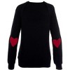 Women's Elbow Heart Sweater - LASCANA - 4 of 4