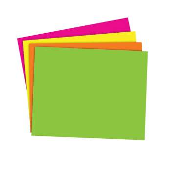 School Smart Folding Bristol Board, 12 X 18 Inches, Canary, Pack Of 100 :  Target