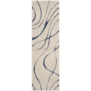 Florida Shag SG471 Power Loomed Indoor Rugs - Safavieh - 1 of 4