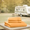 Nestl RV Queen Sheets, Super Soft 4PC Microfiber Sheet Set for Camper, Short Queen Sheets - 3 of 4