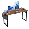 Sweetcrispy 55  Wide Metal Base Writing Desk - 3 of 4