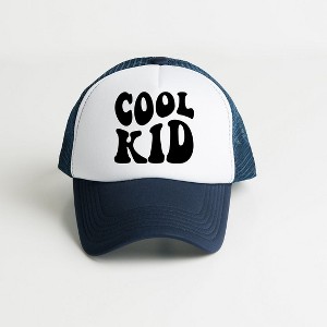The Juniper Shop Cool Kid Wavy Youth Foam Trucker Hat - 1 of 2