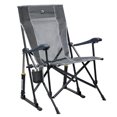 GCI Outdoor RoadTrip Rocker Foldable Rocking Camp Chair