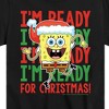 Boys' - SpongeBob SquarePants - I'm Ready For Christmas Short Sleeve Graphic T-Shirt - 2 of 4
