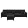NicBex L Shape Sectional Sofa Chenille Fabric Modular Couch with 5 Pillows for Living Room and Apartment - 4 of 4