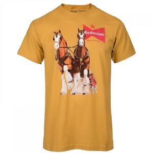 Mens Budweiser Clydesdales Gold Colorway T-Shirt - 1 of 2