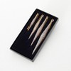 3.5", 4.5", 5.5" & 6.5" Sullivans Boxed Icicle Christmas Ornaments Set of 4, Gold, Christmas Tree Decor - 3 of 3