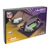 Forever Collectibles Minnesota Vikings NFL FOCO BRXLZ Stadium Building Block Set - 2 of 4