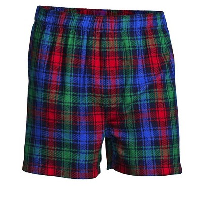 Lands end flannel store boxers