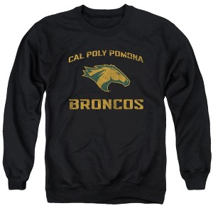 California State Polytechnic University Pomona Official Broncos Logo Adult Crewneck Sweatshirt - 1 of 4