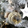 AuldHome Design Farmhouse Ball Christmas Ornaments, 6pc Set; Distressed Metal Ball Vintage Mercury Glass Style Rustic Holiday Decorations - 2 of 4