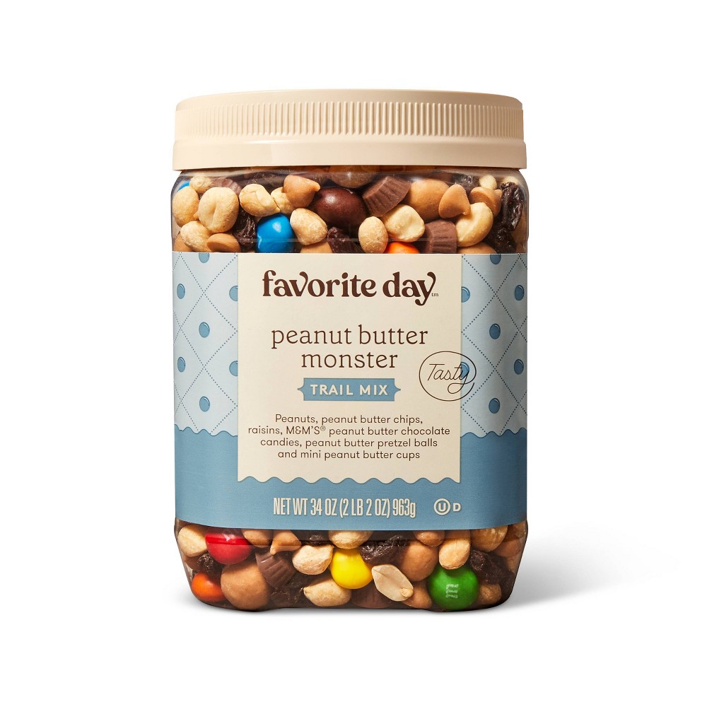 Peanut Butter Monster Trail Mix - 34oz - Favorite Day