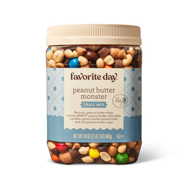Peanut Butter Monster Trail Mix - 34oz - Favorite Day&#8482;, 1 of 10