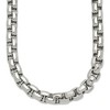 Black Bow Jewelry Men's 8.25mm Stainless Steel Fancy Rolo Chain Necklace, 24 Inch - 2 of 4