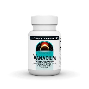 Vanadium with Chromium by Source Naturals, Inc.  -  90 Tablet - 1 of 3