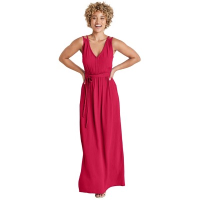 VENUS Womens Braided Detail Maxi Dress