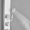 BWE 2-Shower Tower Shower Panel System with Adjustable Rain Shower Head and Handheld Shower Rod - image 4 of 4