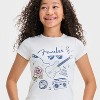 Girls' Fender Graphic Baby T-Shirt - Cream - 2 of 4