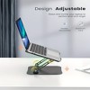 Keenray Portable Aluminum Laptop Stand, Foldable Aluminum Laptop Stand - Adjustable US-CS-SL2 - 2 of 4
