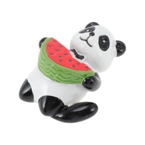 Unique Bargains Decorative Magnets Magnetic Fridge Sticker Irregular Shape Resin Black White Red 1Pc - 1 of 3