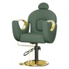 360° Swivel Barber Chair, Reclining Barber Salon Chair with Heavy Duty Hydraulic Pump - 3 of 4