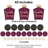 Big Dot of Happiness Elegant Thankful for Friends - Friendsgiving Thanksgiving Party Decor and Confetti - Terrific Table Centerpiece Kit - Set of 30 - 3 of 4