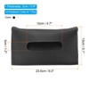 Unique Bargains Car Sun Visor Seat PU Leather Adjustable Elastic Straps Tissue Box Holders 2 Pcs - 2 of 4
