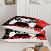 3Pcs Gamer Comforter Set Full Size – Black Red Video Game Controller Bedding with 1 Comforter & 2 Pillowcases, Boys Girls Men Gaming Room Decor - 3 of 4