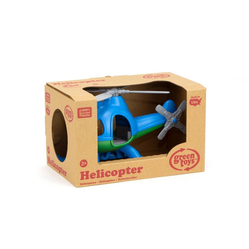 Green Toys Helicopter - Blue/Green, 5 of 8
