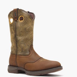 Men's Rebel by Durango Brown Saddle Western Boot - 1 of 4