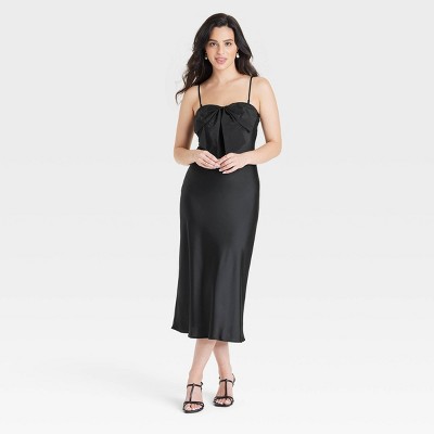 Women's Bow Midi Shift Dress - A New Day™ : Target