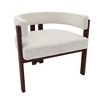 Vatros Modern Accent Chair Teddy Upholstered Armchair - 2 of 4