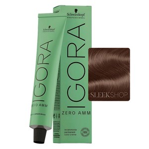 Schwarzkopf Professional Igora Zero AMM Ammonia-Free Permanent Color Creme - Hair Dye Haircolor - 1 of 3