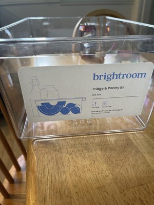 Deep Fridge & Freezer Bin Clear - Brightroom™ : Target