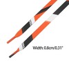 INSPIRE CHIC Splicing Printing Flat Fun Color Pattern Shoelaces for Sneakers Athletic Running Shoes 1 Pair - 3 of 4