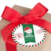 Big Dot of Happiness Santa's Special Delivery - From Santa Claus Christmas Favor Gift Tags (Set of 20) - 3 of 4