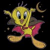 Girls Looney Tunes Mythical Dracula Cape Tweety T Shirt - 2 of 4