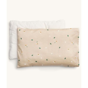 Organic Toddler Pillow & Case Daisy Sprinkle - 1 of 4