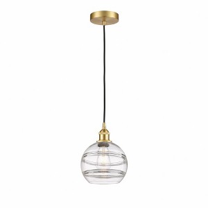 Rochester - 1 Light Cord Hung Mini Pendant In Industrial Style-9.88 Inches Tall and 8 Inches Wide - 1 of 1