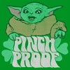 Boy's Star Wars The Mandalorian Grogu St. Patrick's Day Pinch Proof T-Shirt - 2 of 4