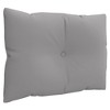vidaXL Pallet Cushions 3 pcs Gray Fabric - 4 of 4