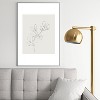 Megan Galante Floral Study No 3 Metal Framed Art Print - Deny Designs - 2 of 4