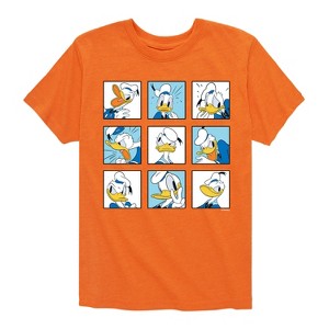 Boys' - Disney - Donald Grid Short Sleeve Graphic T-Shirt - 1 of 4