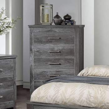 31" Vidalia Bedroom Set Rustic Gray Oak - Acme Furniture