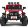 Costway 12V  Kids Ride on Truck 2 Seater  Electric Vehicle with Parental Remote Control LED Lights Music - 2 of 4
