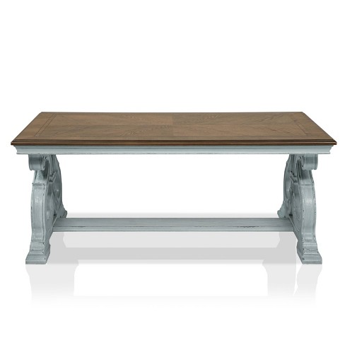 Trestle deals coffee table